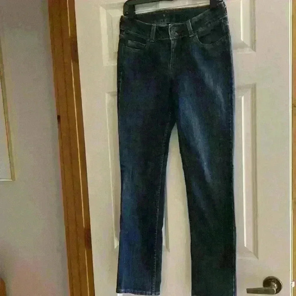 Levi slender straight 526 jeans women’s size 4 dark wash timeless - Picture 1 of 7